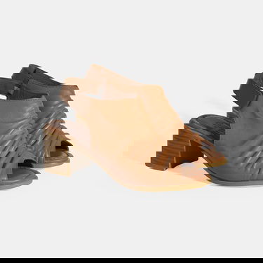  Taba Kadın Cırt Cırtlı Deri Sandalet