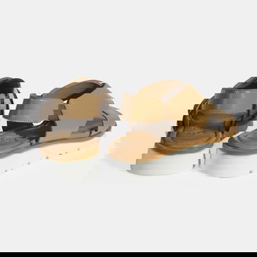  Taba Kadın Lastik Bantlı Deri Sandalet