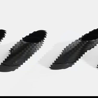  Siyah Kadın Toka Aksesuarlı Deri Loafer
