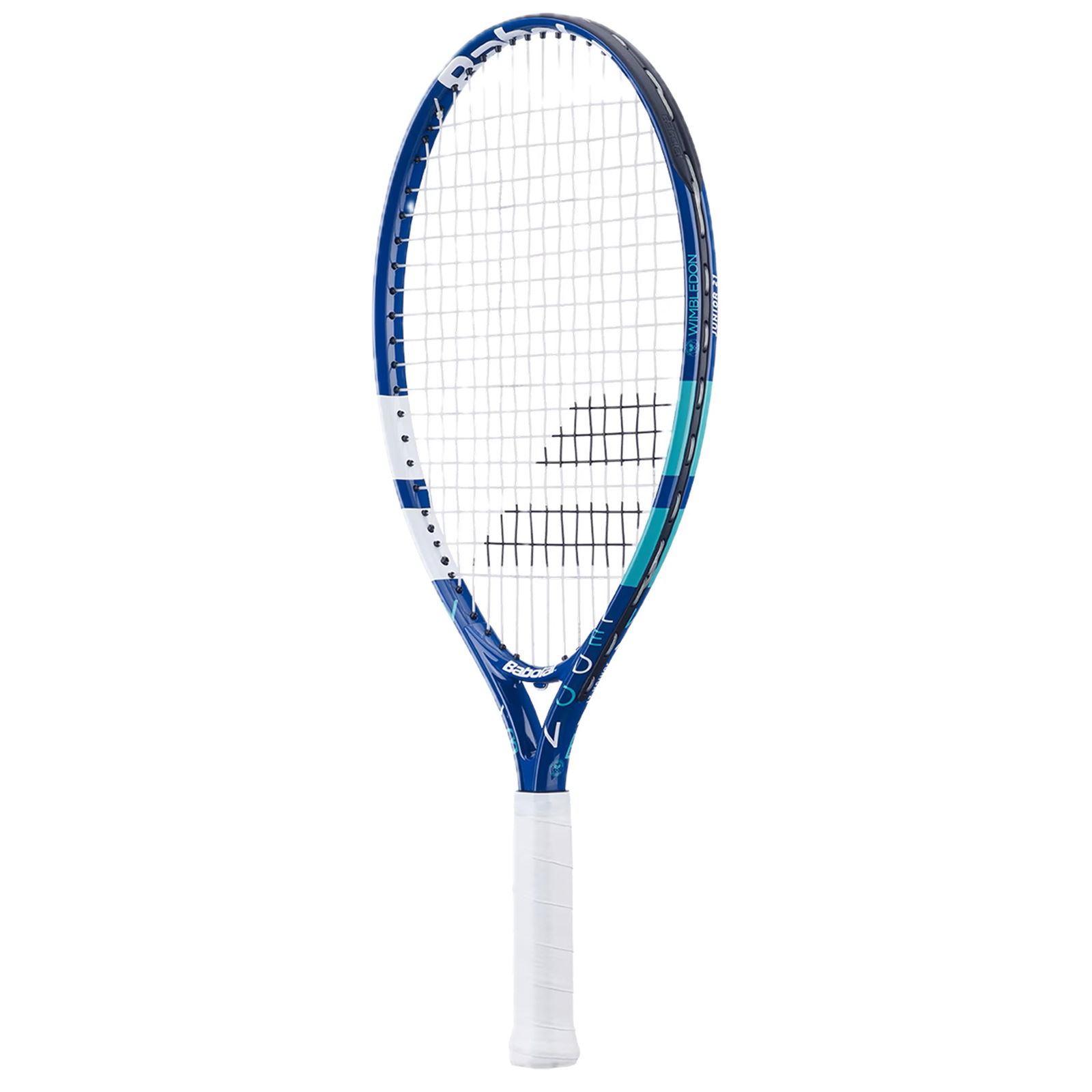 Babolat Unisex Çocuk Tenis Raket Junior 21 Wimbledon S Mavi
