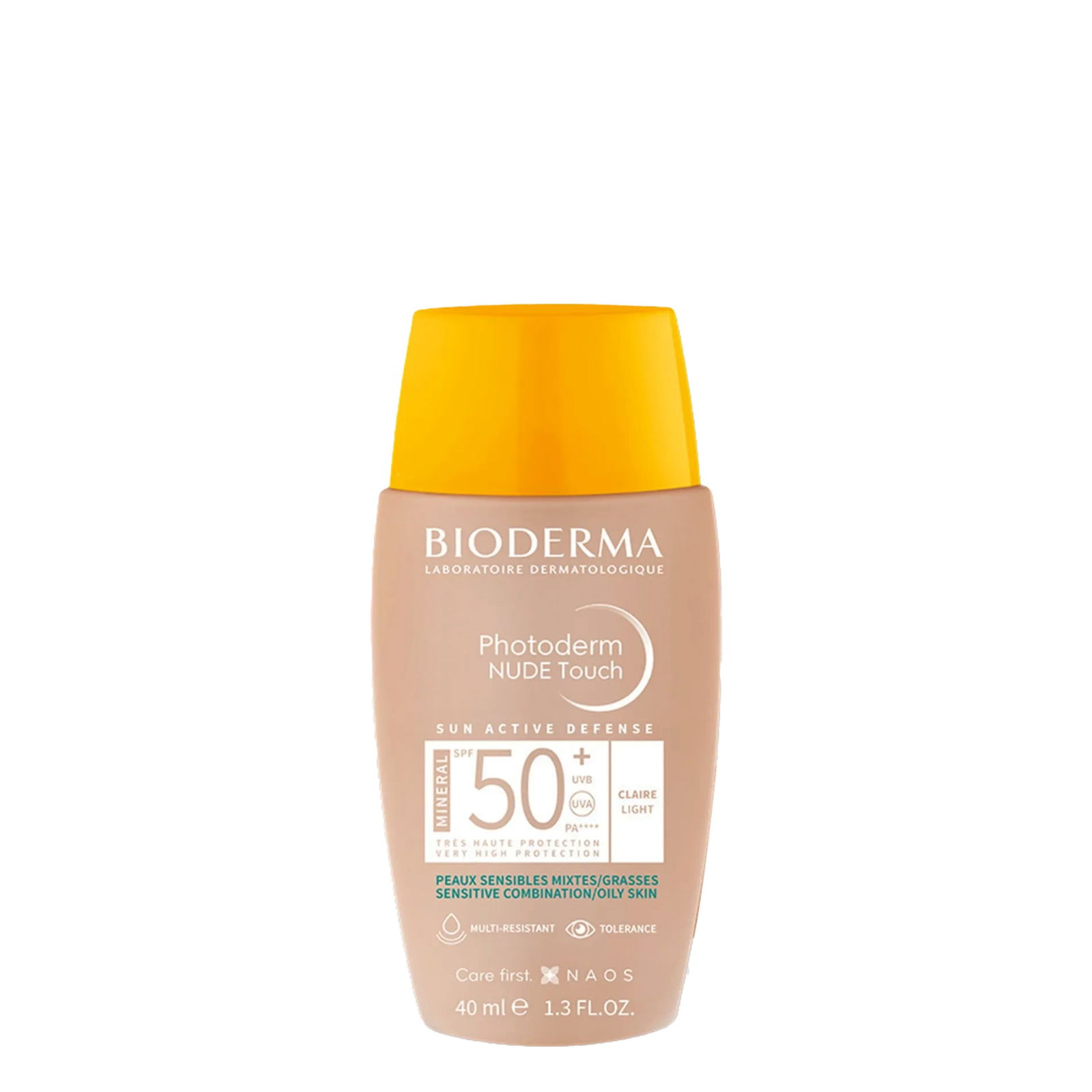 Bioderma Photoderm Nude Touch Light Spf50+ Renkli Hassas Karma Cilt Güneş Koruyucu 40 ml