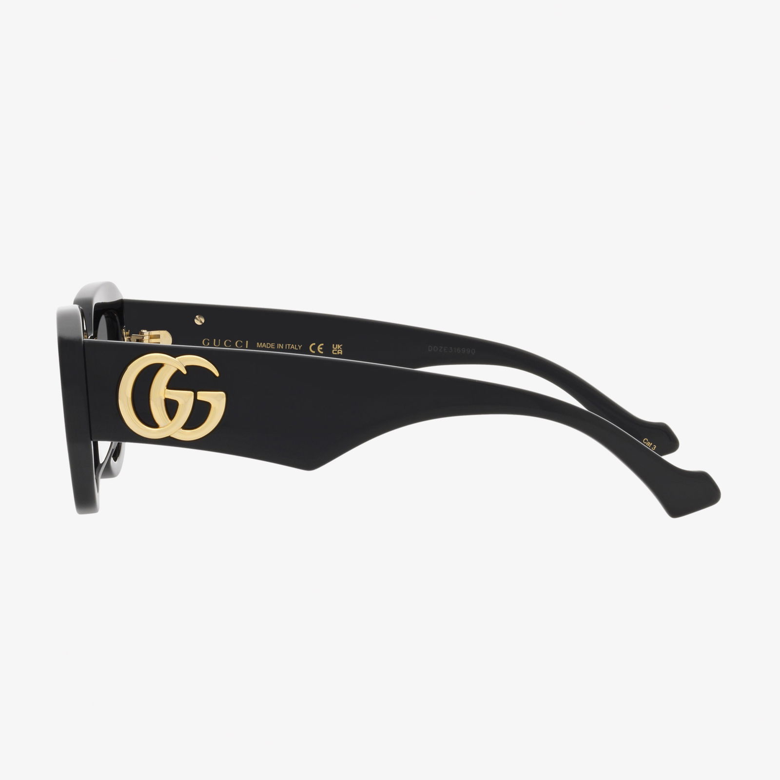 Gucci GC002107 Kadın Siyah Güneş Gözlüğü