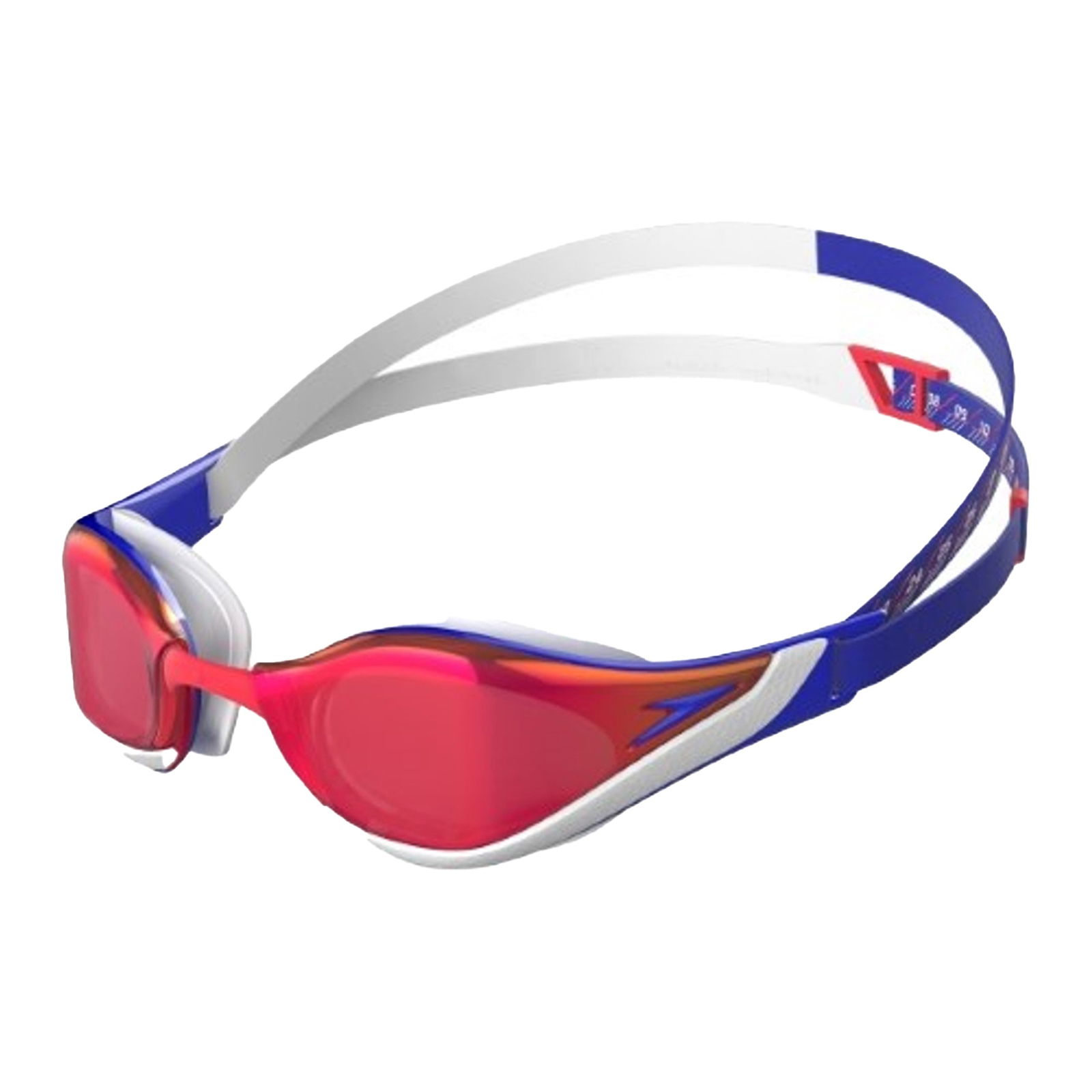 SPEEDO FASTSKIN PURE FOCUS GOG MIR AU RED/BLUE