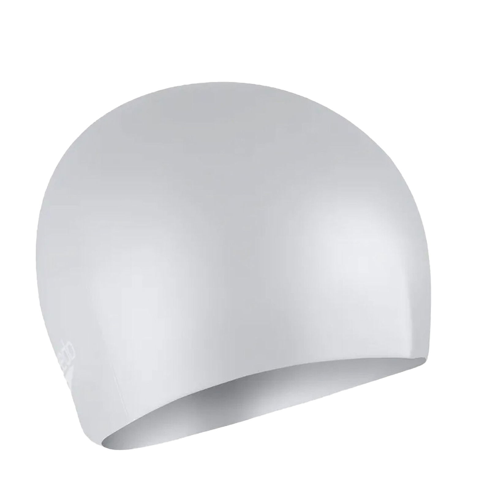 SPEEDO LONG HAIR CAP AU SILVER/WHITE