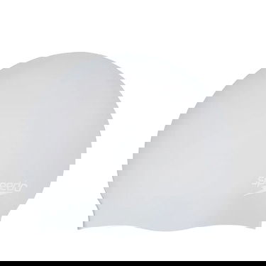 SPEEDO LONG HAIR CAP AU SILVER/WHITE