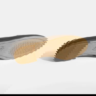  Vizon Kadın Metal Aksesuarlı Slip-On Rugan Loafer