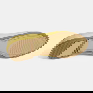  Kadın Sarı Slip-On Deri Loafer