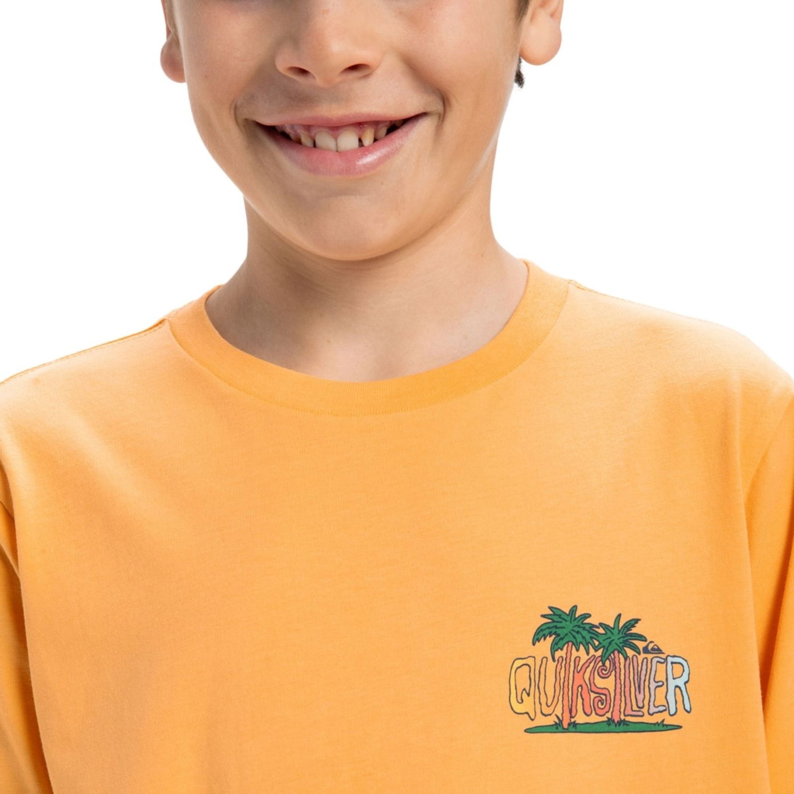 Quiksilver EV Sunny Palms SS Yth Erkek Çocuk Sarı Tişört