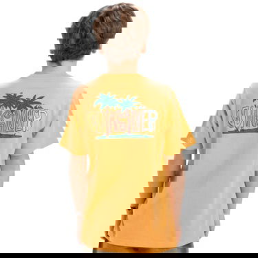  Quiksilver EV Sunny Palms SS Yth Erkek Çocuk Sarı Tişört