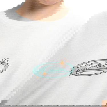 Quiksilver Evo Nature Magic SS Yth Erkek Çocuk Beyaz Tişört