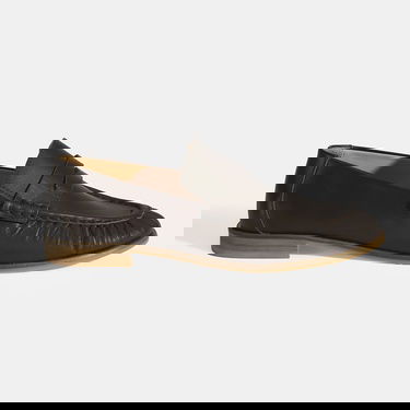  Kadın Kahve Slip-On Deri Loafer