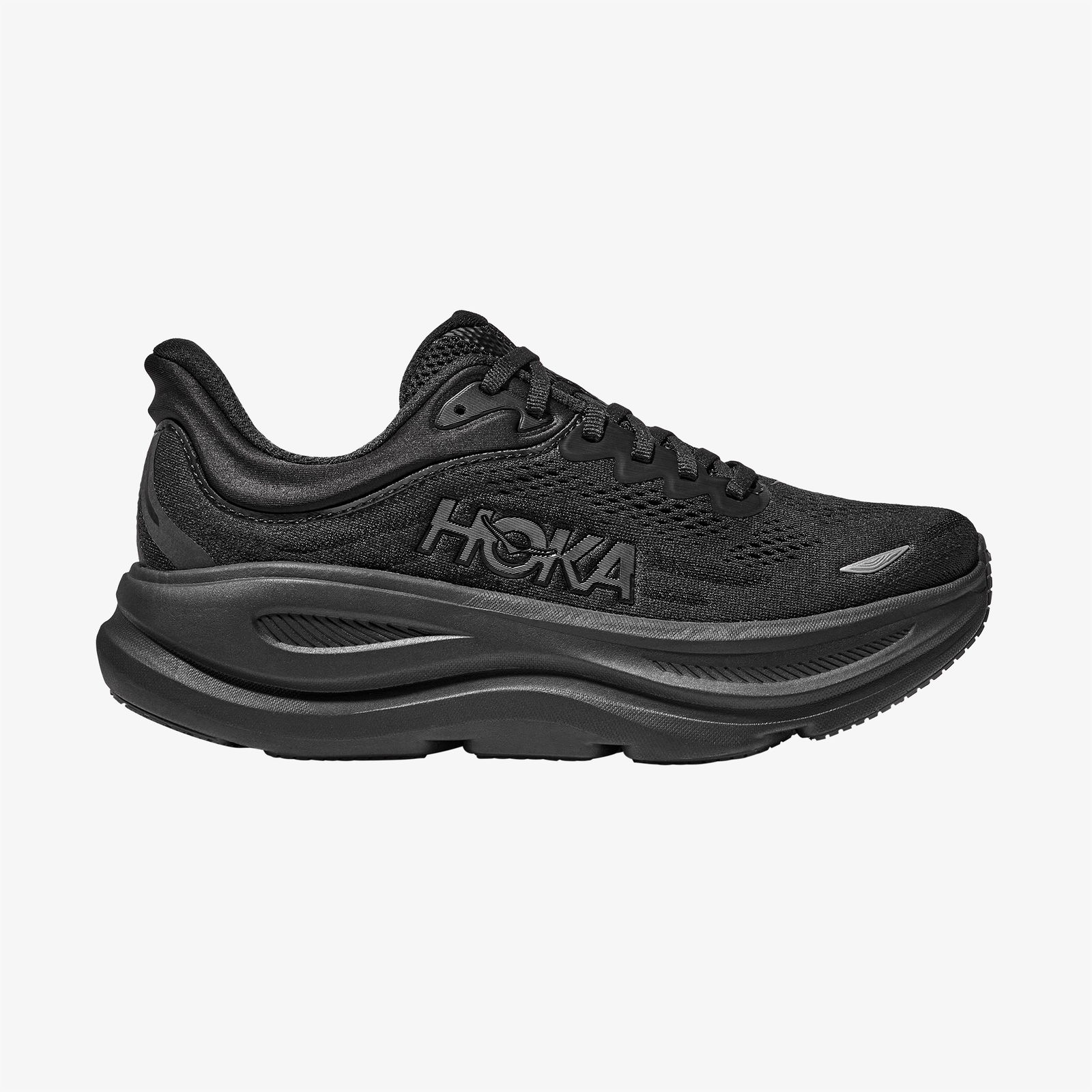 Hoka Bondi 9 Erkek Siyah Yol Koşu Ayakkabısı
