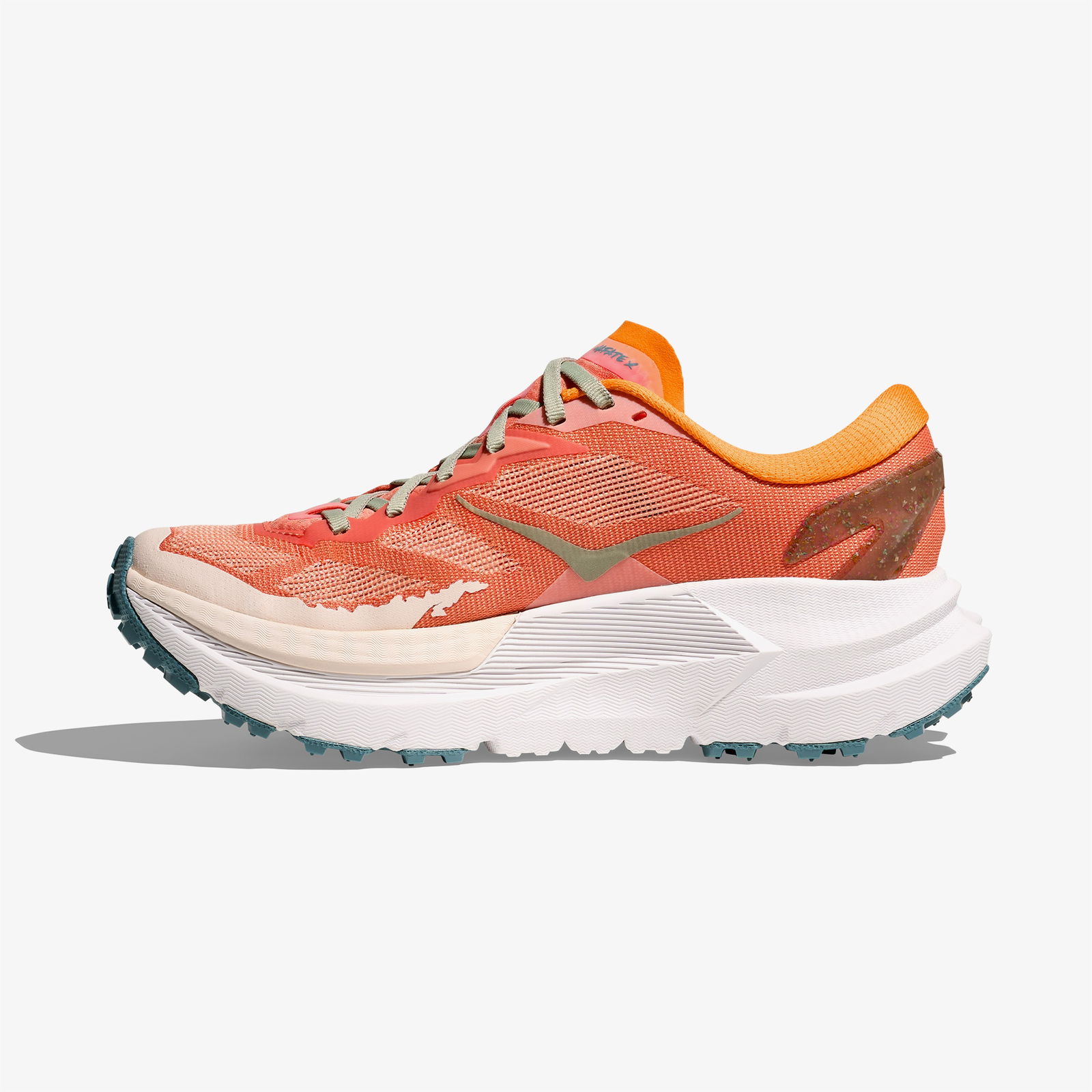 Hoka Mafate X Kadın Turuncu Arazi Koşu Ayakkabısı