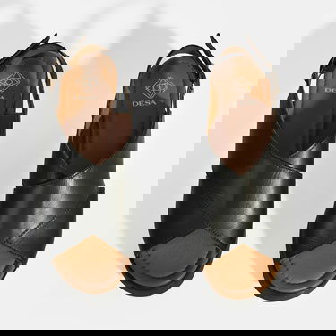  Siyah Kadın Toka Detaylı Deri Sandalet