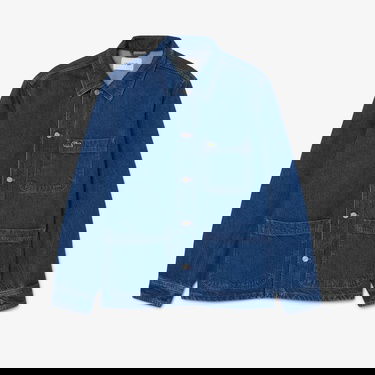 Lacoste Erkek Oversize Fit Gömlek Yaka Denim Koyu Mavi Ceket