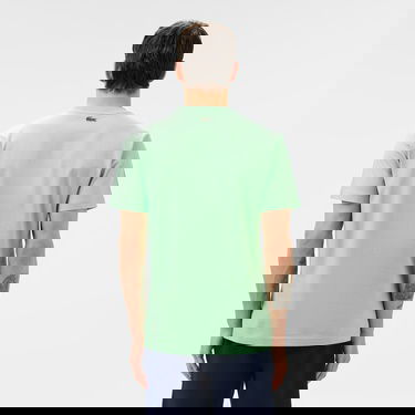  Lacoste Erkek Regular Fit Bisiklet Yaka Baskılı Açık Yeşil T-Shirt