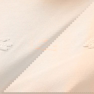  Lacoste Kadın Loose Fit Bisiklet Yaka Açık Pembe T-Shirt
