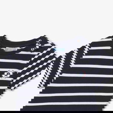  Erkek Bebek Çizgili Şortlu İkili Set