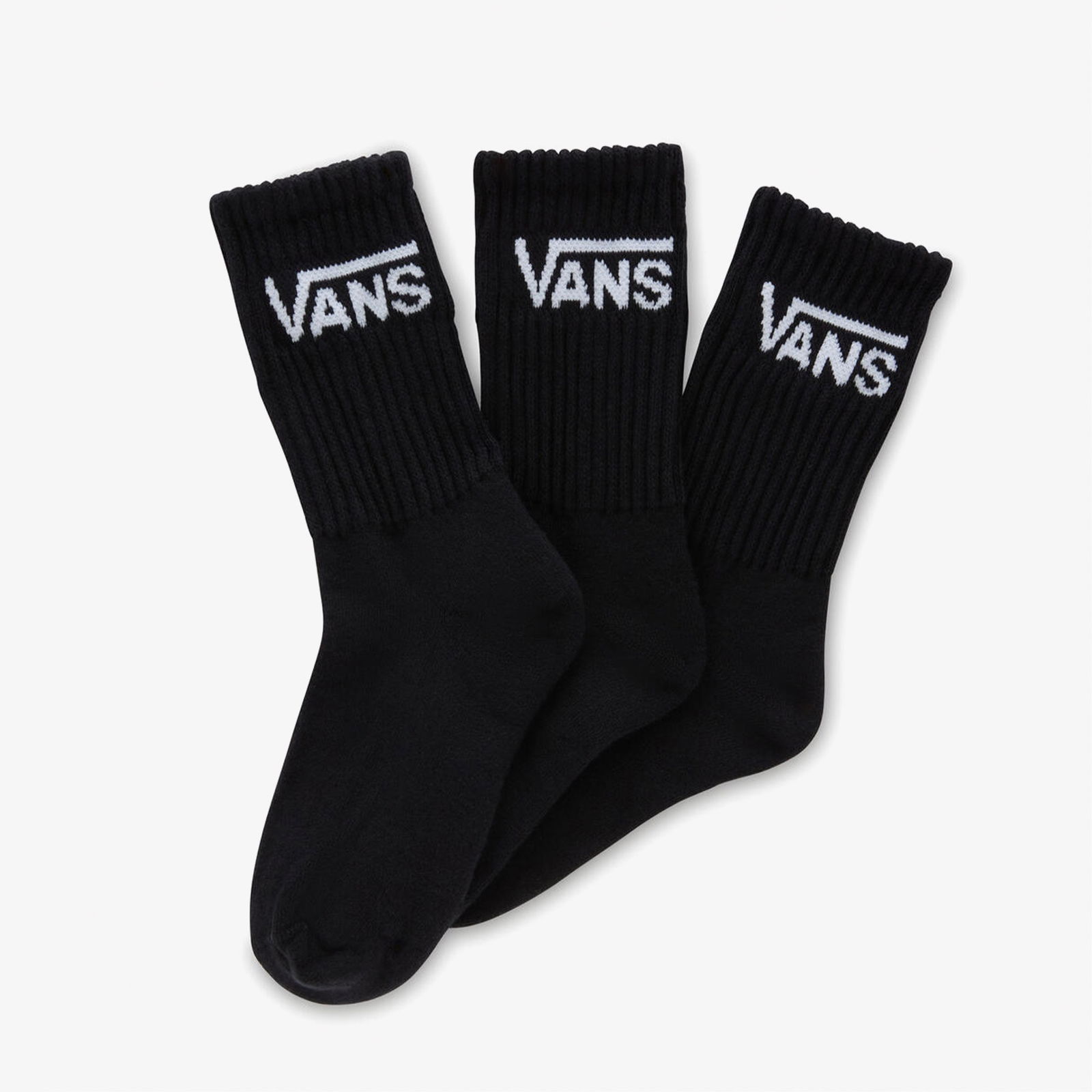 Vans Classic Vans Crew Çocuk Siyah Çorap