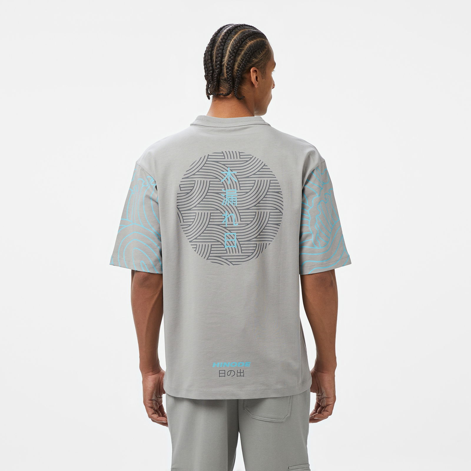 UNITED4 Örme Comfort Erkek Gri T-Shirt