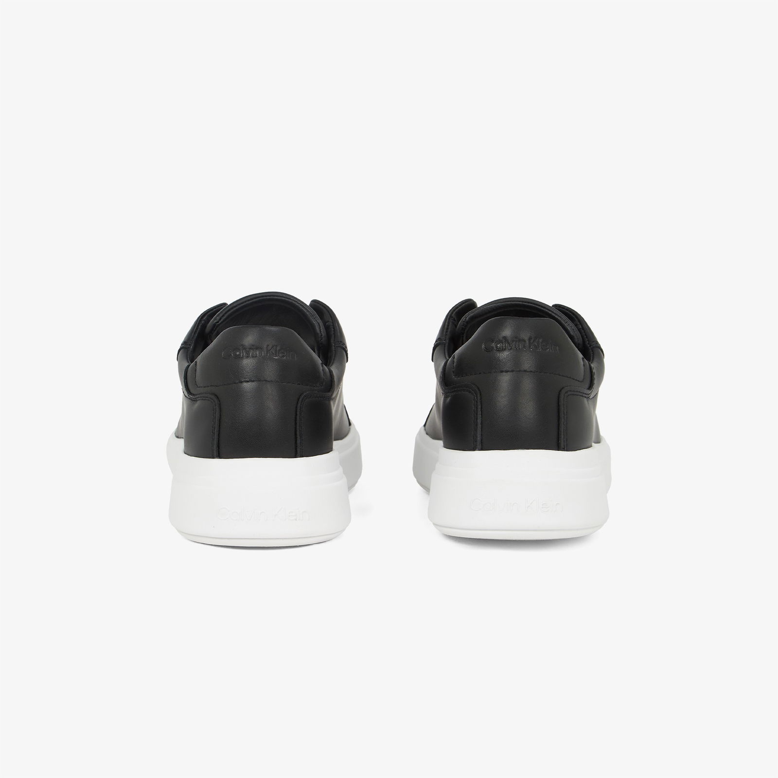Calvin Klein Low Top Lace Up Lth Erkek Siyah Sneaker