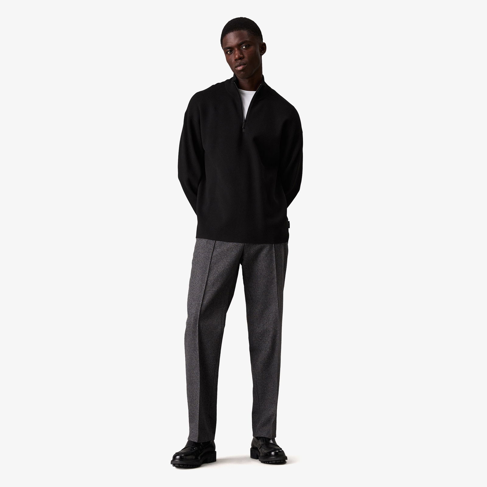 Calvin Klein Erkek Siyah Triko