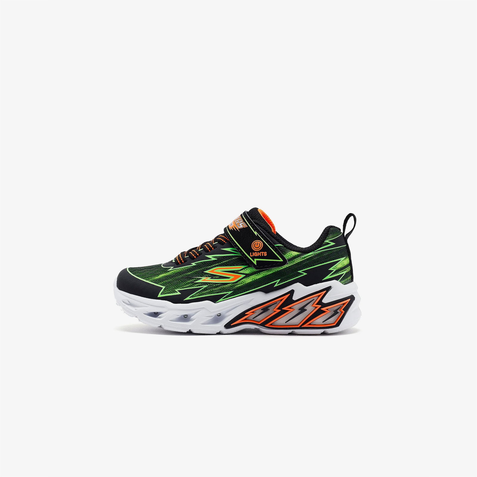 Skechers Light Storm 2.0 Bolt-Brights Çocuk Siyah Spor Ayakkabı