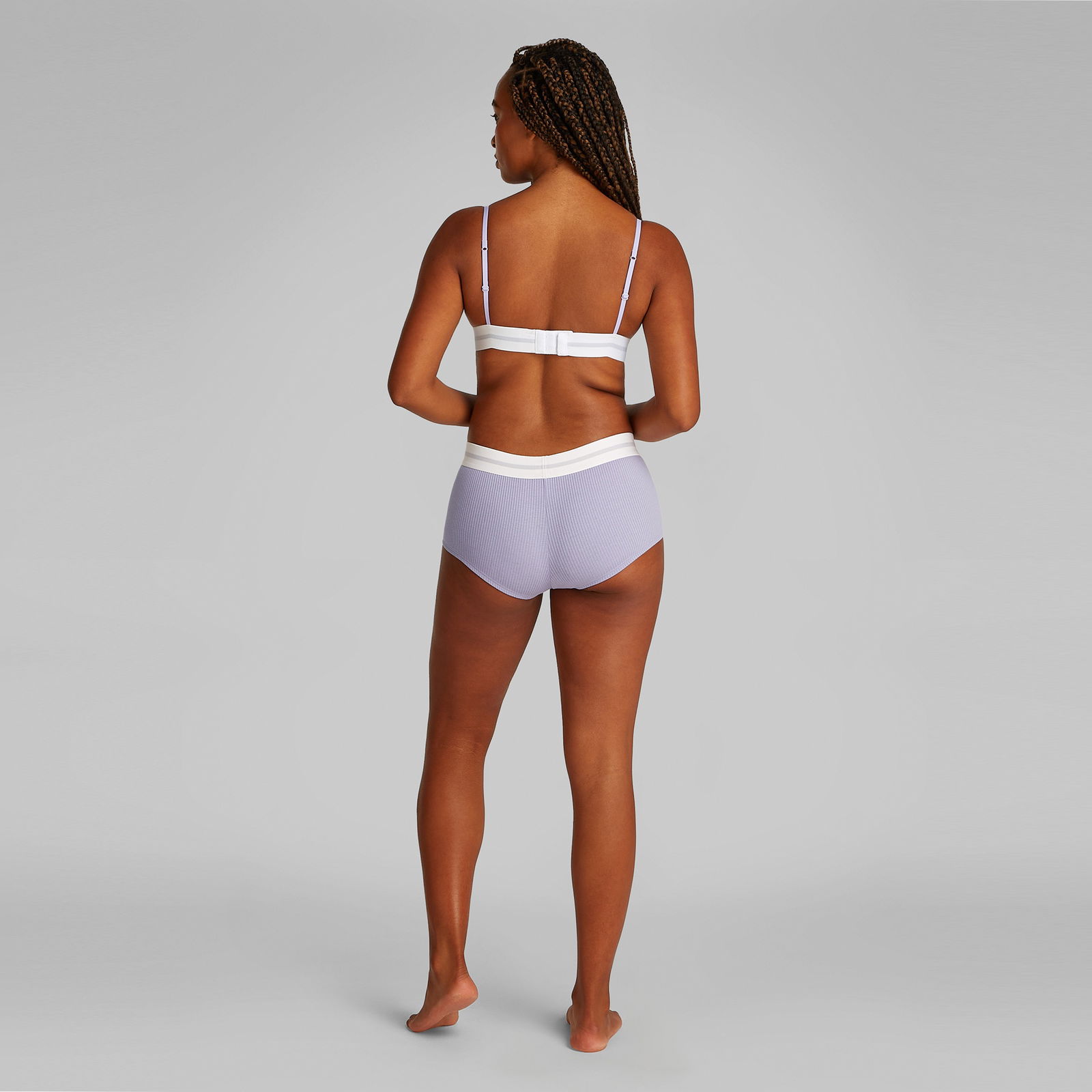 Calvin Klein Unlined Triangle Kadın Mor Bra