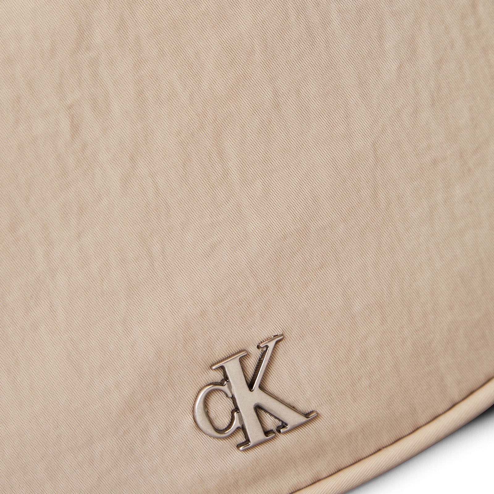 Calvin Klein Luna Nylon Sling Kadın Bej El Çantası