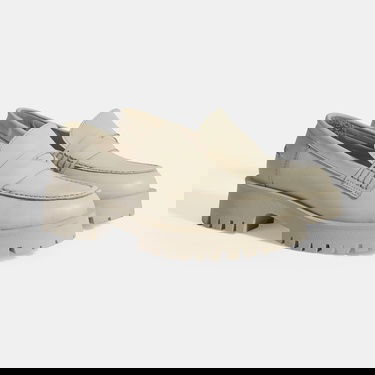 Kadın Bej Slip-On Deri Loafer