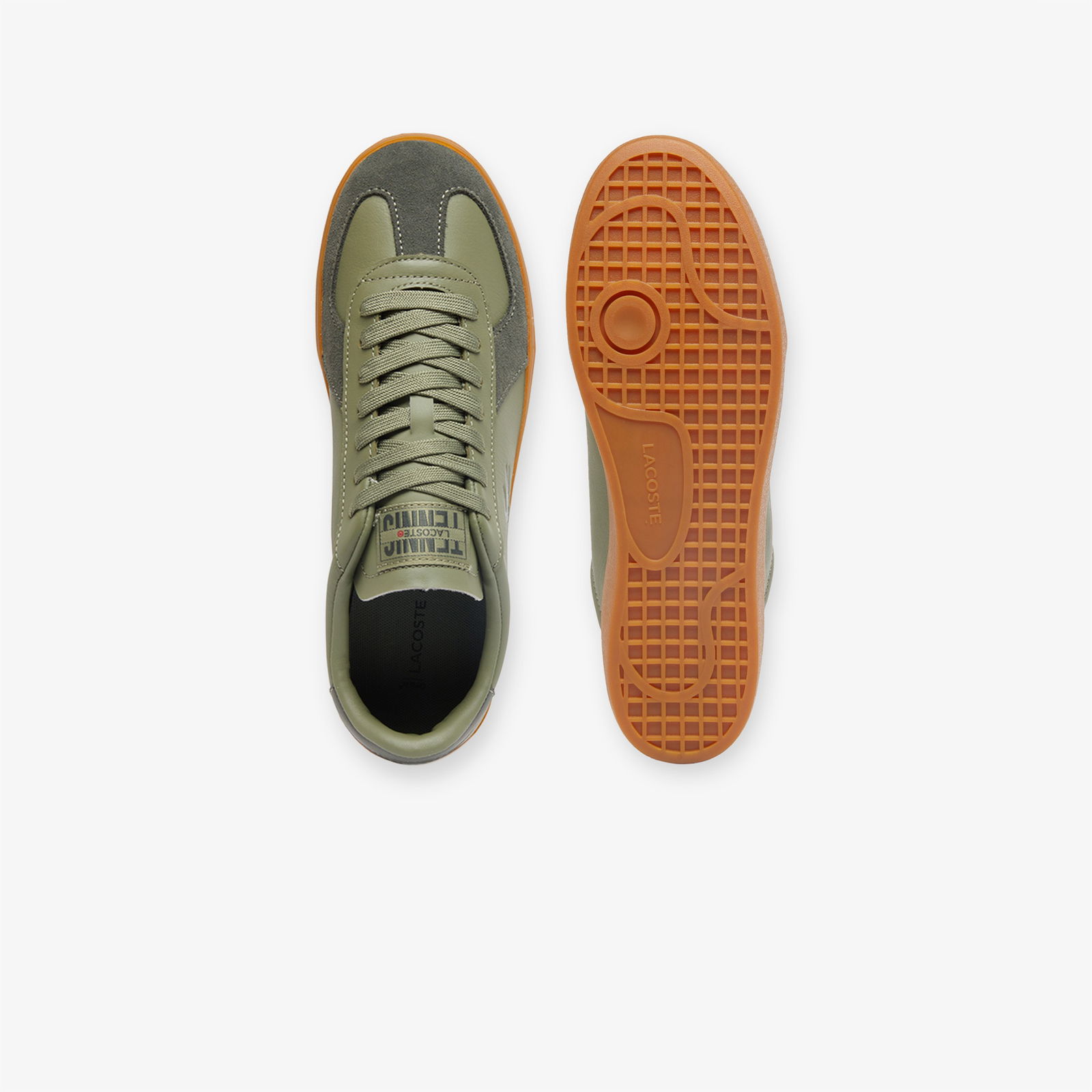 Lacoste Baseshot Pro Erkek Yeşil Sneaker