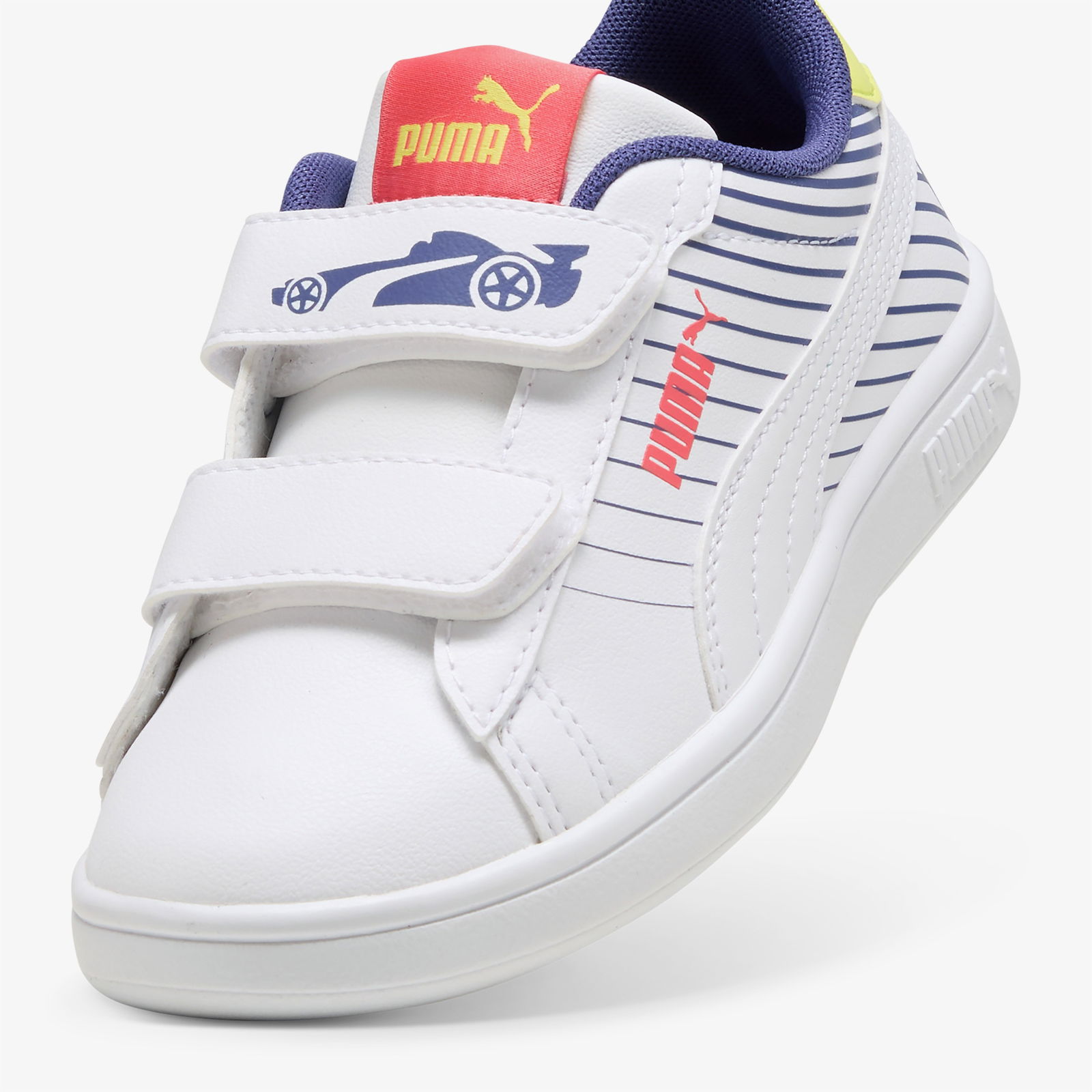 Puma Smash 3 0Poised2Racevps Çocuk Beyaz Sneaker