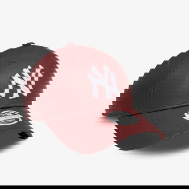  New Era New York Yankees 9Forty Kadın Deri Bordo Şapka
