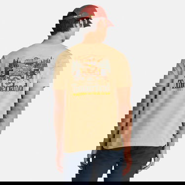  Timberland Washed Back On The Road Graphic Erkek Krem T-Shirt