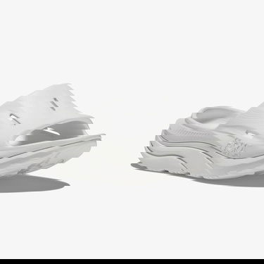  Hoka ORA Recovery Slide 3 Unisex Beyaz Terlik