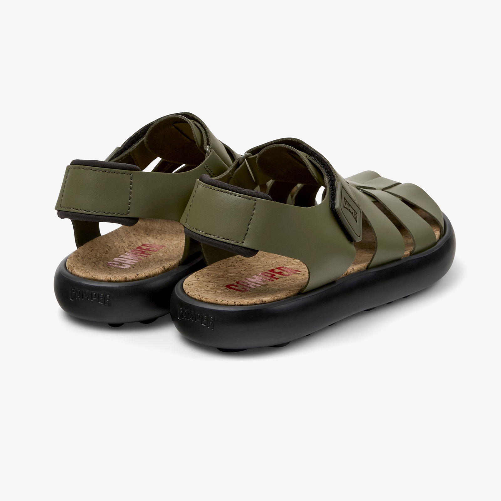 Camper Pelotas Flota Sandal Erkek Yeşil Sandalet