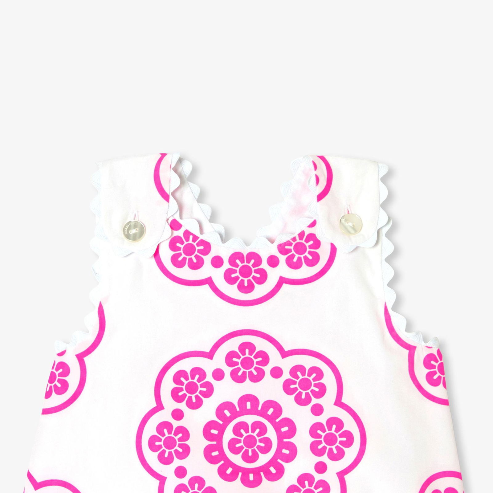 Jacadi Paris Kız Bebek Desenli Şortlu İkili Set