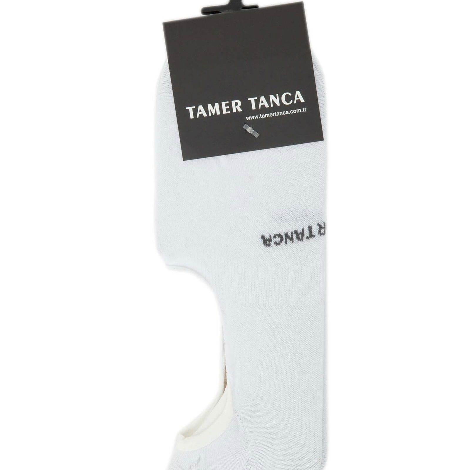 Tamer Tanca Erkek Pamuklu Beyaz Çorap