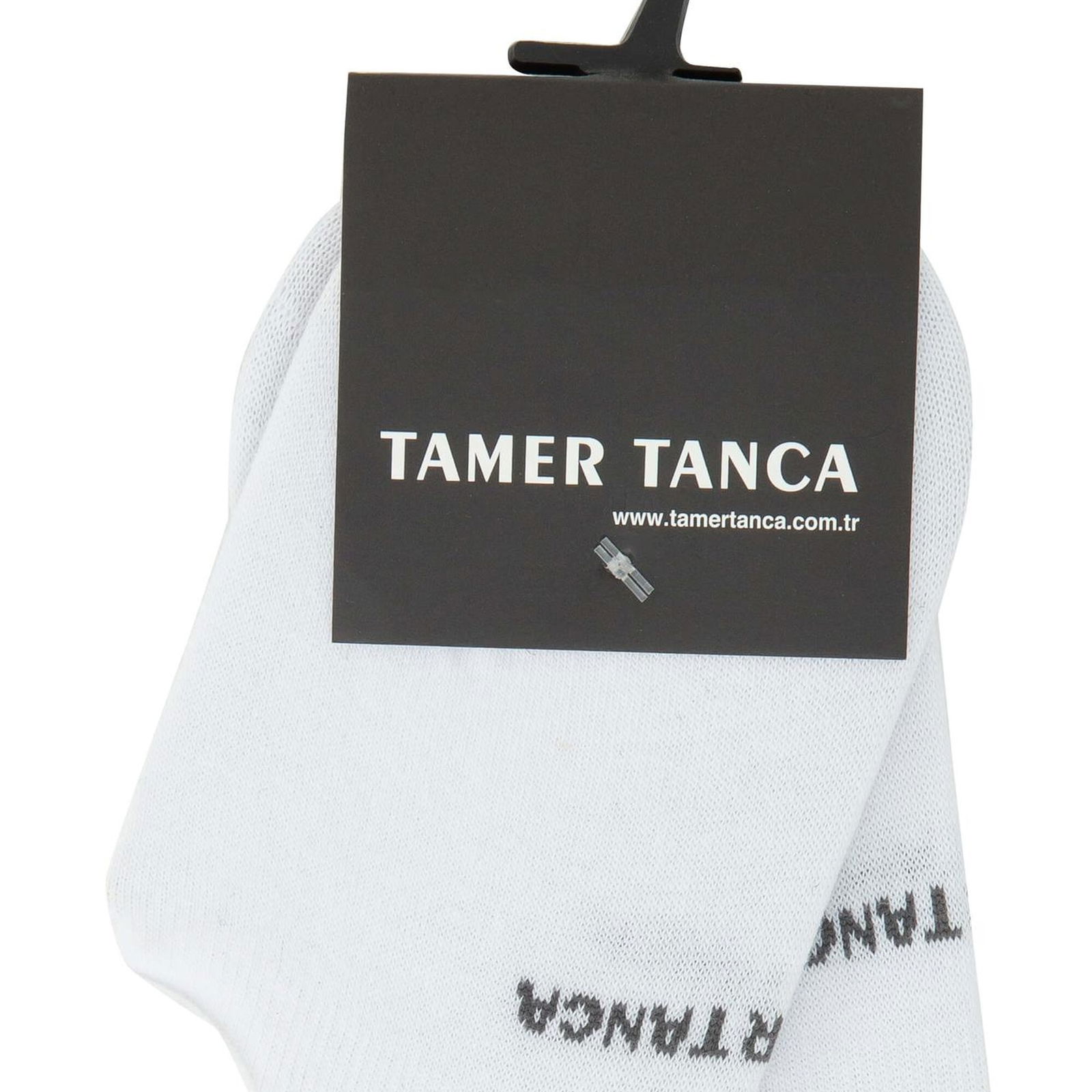 Tamer Tanca Erkek Pamuklu Beyaz Çorap