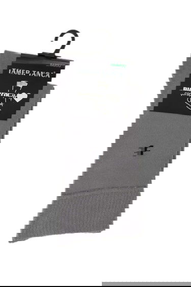  Tamer Tanca Erkek Bambu Gri Diyabet Çorap