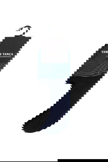  Tamer Tanca Erkek Pamuklu Lacivert Çorap
