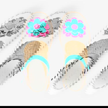  Jacadi Paris Kız Çocuk Çiçek Motifli Espadril