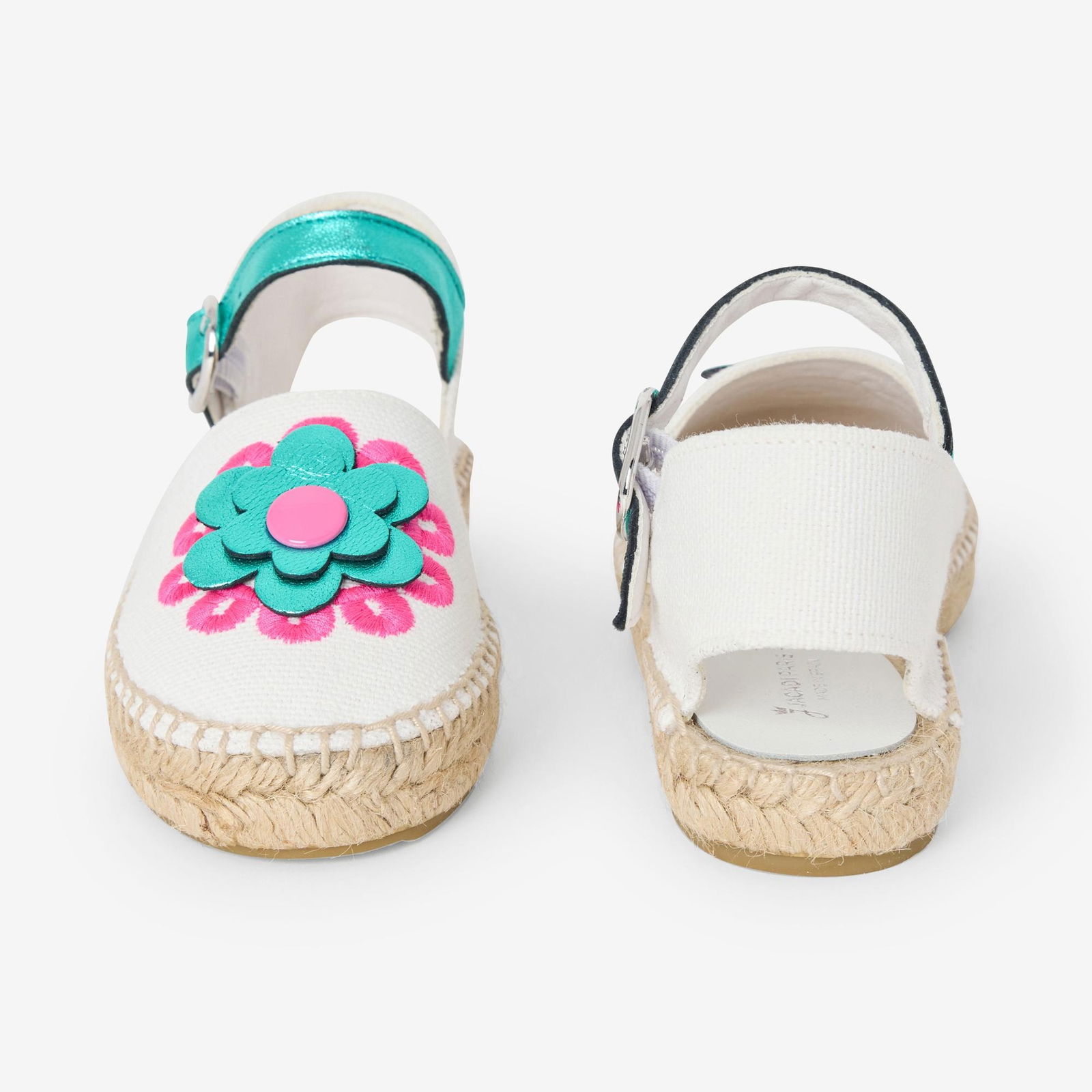 Jacadi Paris Kız Çocuk Çiçek Motifli Espadril