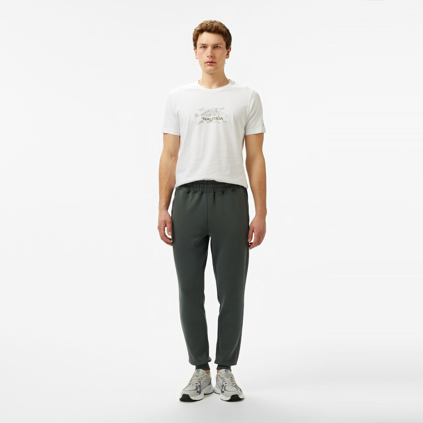 Nautica Erkek Yeşil Regular Fit Eşofman Altı