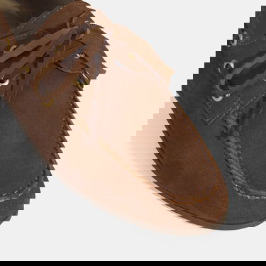  Limited Edition Kadın Taba Bağcık Detaylı Süet Loafer