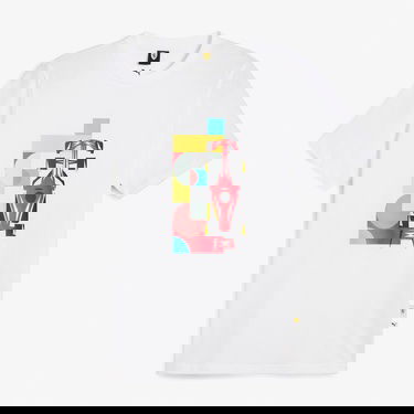  Puma Ferrari Race Graphic 2 Erkek Beyaz T-Shirt