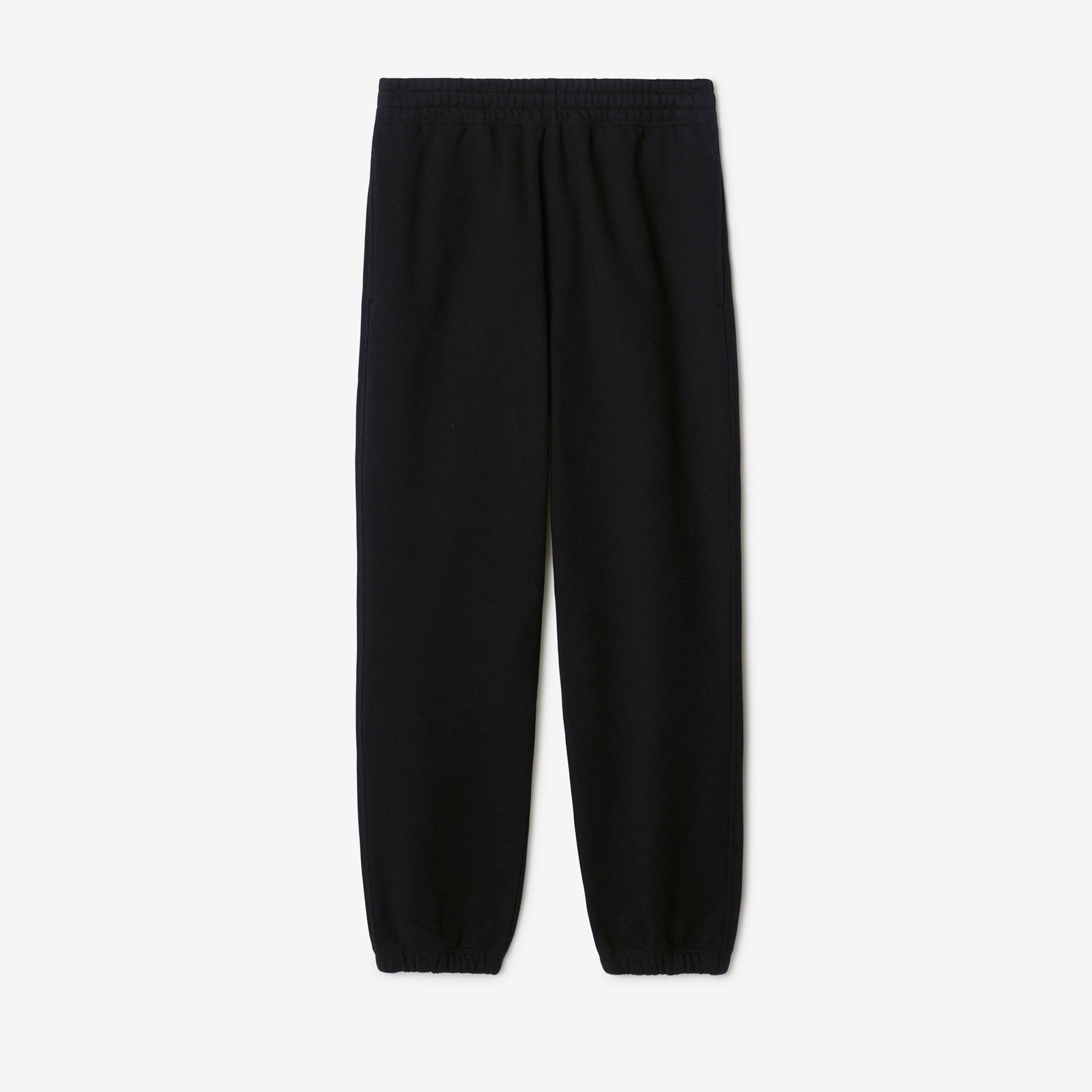 Burberry For Label Cotton Jogging Erkek Siyah Eşofman Altı