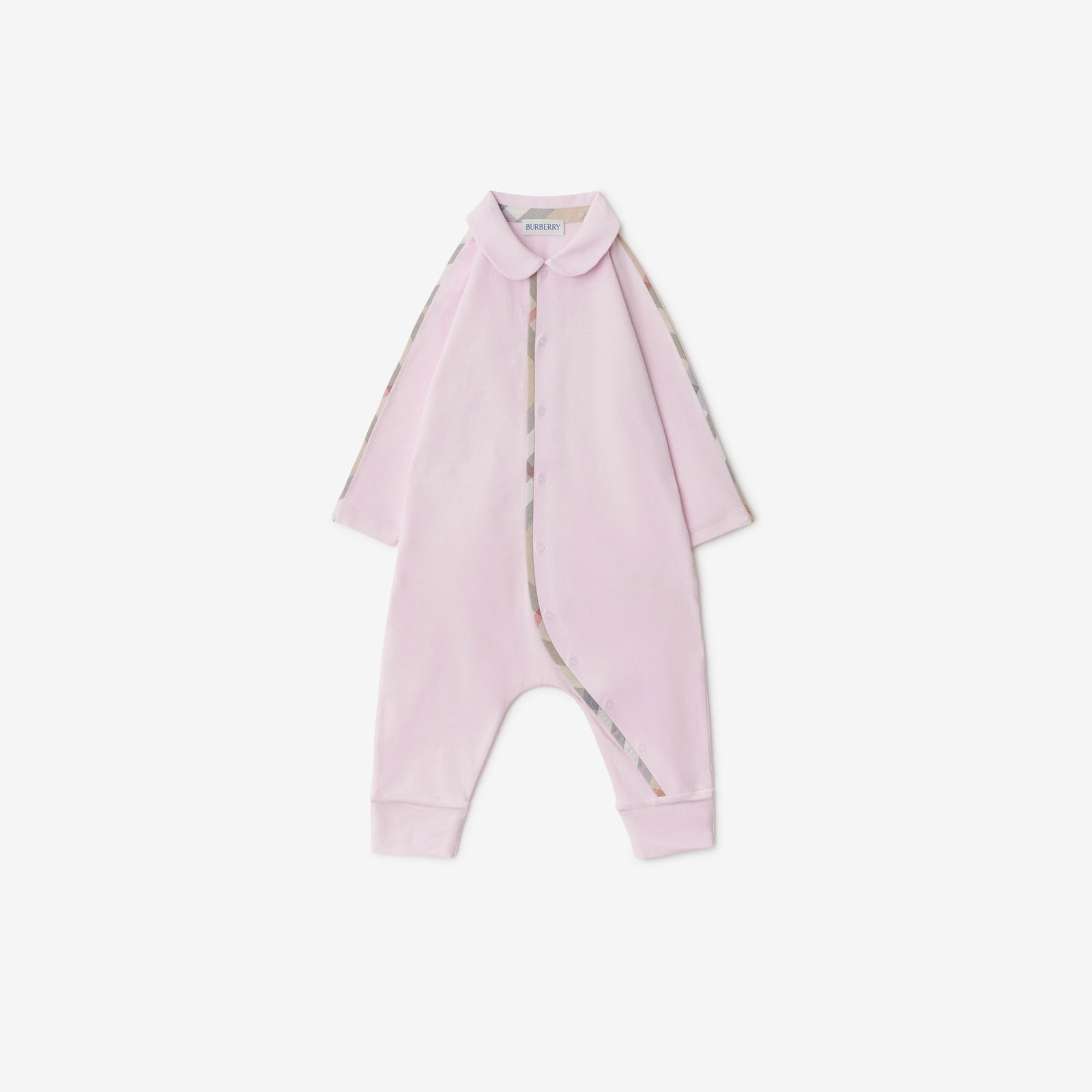 Burberry Hamilton Stretch Cotton Three-Piece Çocuk Pembe Hediye Seti