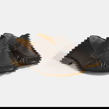  Kadın Kahve Slip-On Deri Loafer