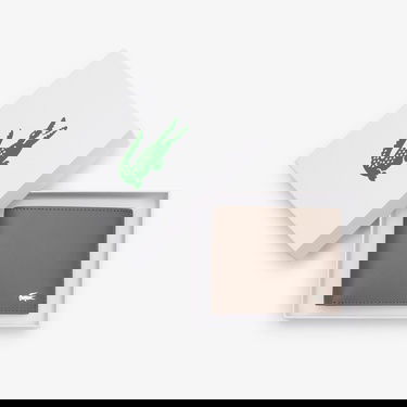  Lacoste FG Erkek Deri Açık Kahverengi Cüzdan